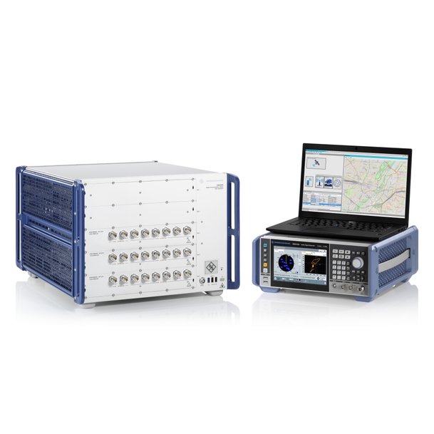 ETS-Lindgren integra el R&S CMX500 y el R&S SMBV100B para pruebas de rendimiento de antenas A-GNSS para 5G 